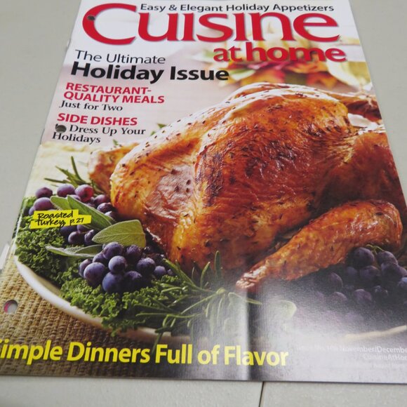 Cuisine At Home Magazines (5) Vintage - Picture 2 of 6